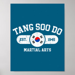Poster Faça Artes Marciais Tang Soo Est