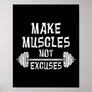 Poster Faça Com Que Os Músculos Não Descrevam O Ajustado