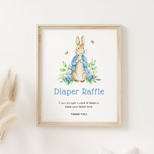 Poster Faca de Fralda Peter Rabbit