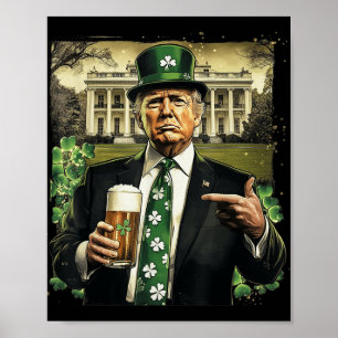 Poster Faça Excelente de Dia de São Patrício de novo irla