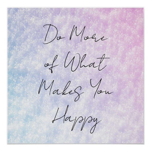 Pôster Faça mais (Frente)