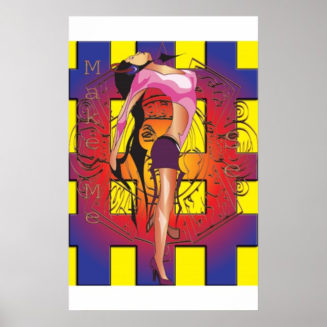 Pôster faça-me ver (Frente)