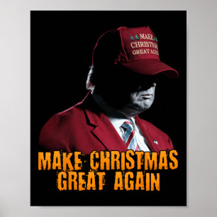 Poster Faça o Excelente de Natal de novo Xmas Engraçado T