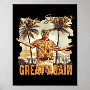 Poster Faça o Excelente de Verão de novo Hawaii Beach Eng