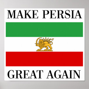 Poster Faça o excelente outra vez - Shah de Persia da