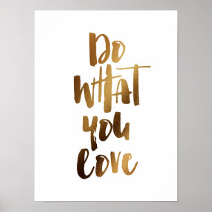Poster Faça o que você ama