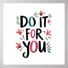 Poster Faça Por Você