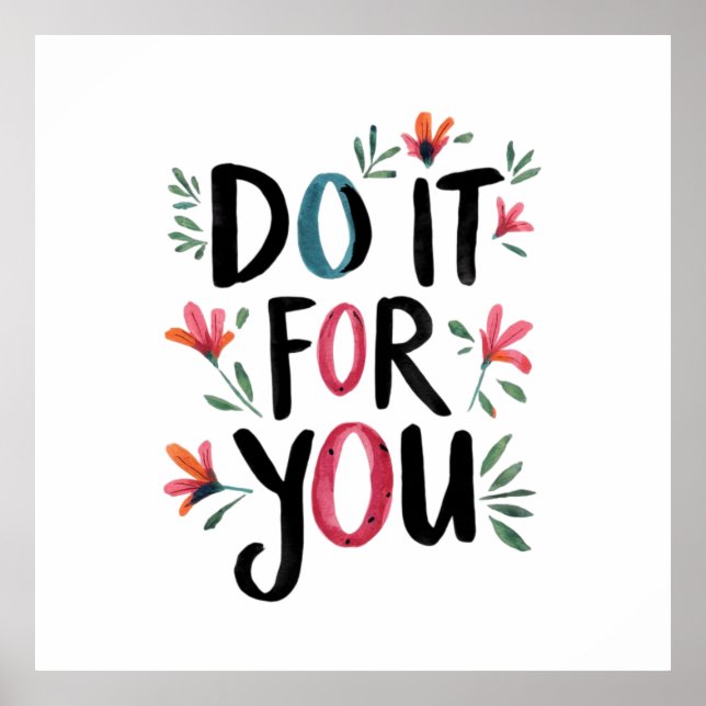 Poster Faça Por Você (Frente)