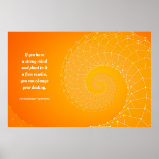 Poster Faça seu próprio destino