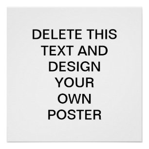 Pôster Faça seu próprio Poster perfeito