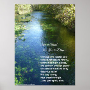 Pôster Faça tempo para você mesmo...