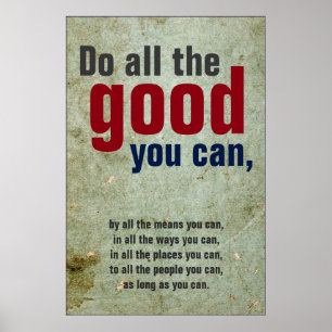 Pôster Faça tudo o que puder para Vintage Motivational Co