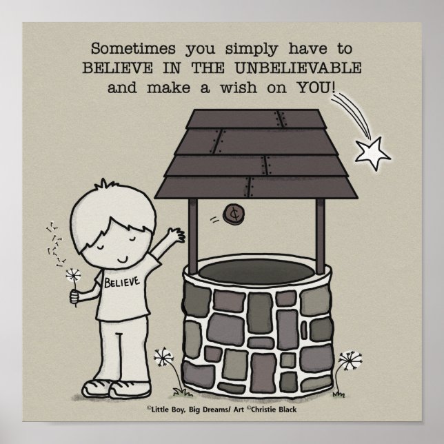 Pôster Faça um desejo em você! (Frente)