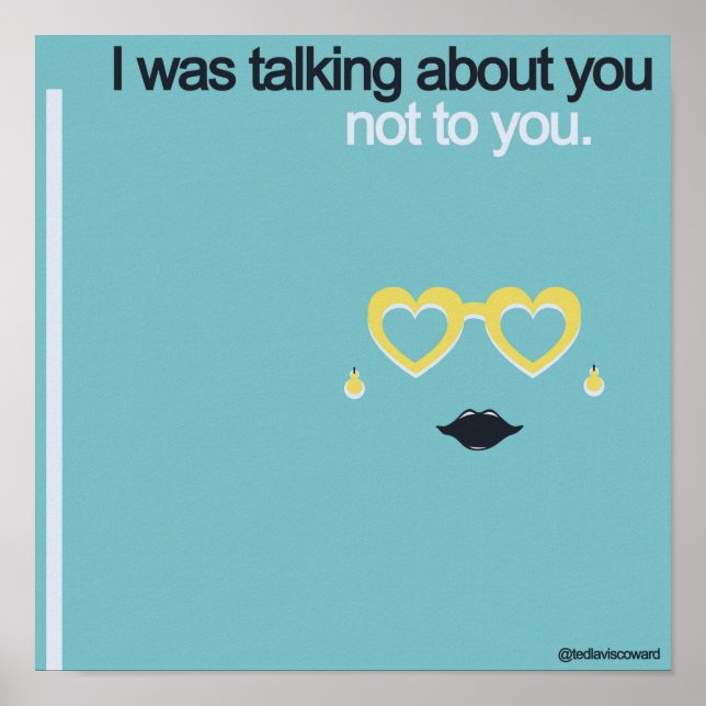 Poster Face. (Frente)