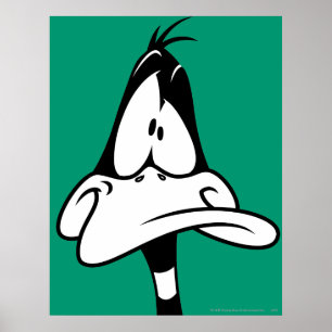 Poster Face DAFFY DUCK™ Confusa