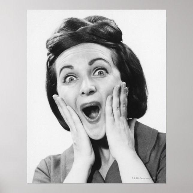 Pôster Face de Fazer feminino (Frente)