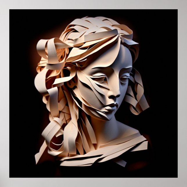 Poster Face de papel (Frente)