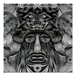 Pôster Face do Shaman