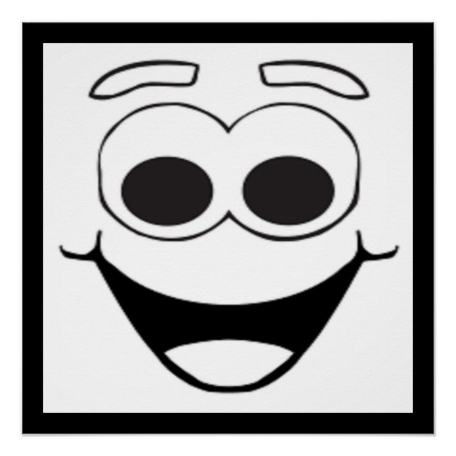 PÔSTER FACE FELIZ (Frente)