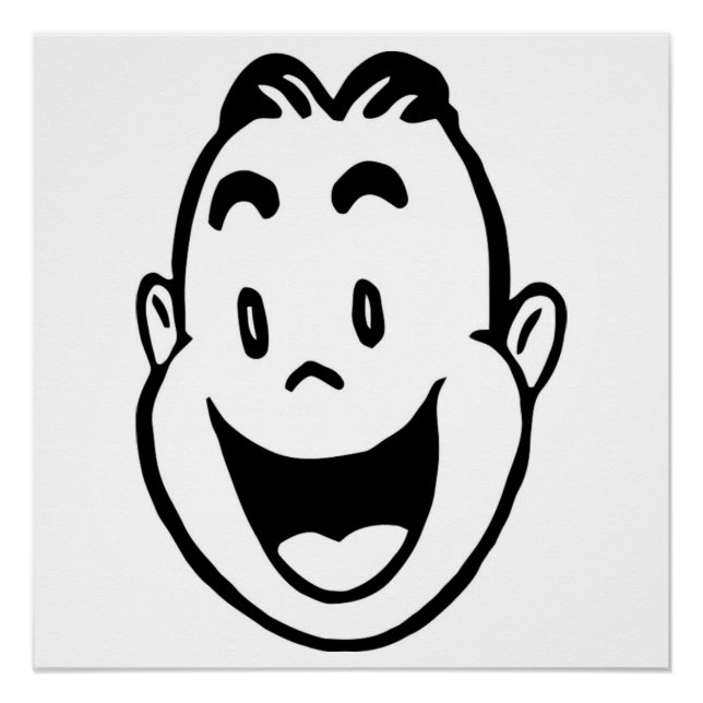 PÔSTER FACE FELIZ (Frente)