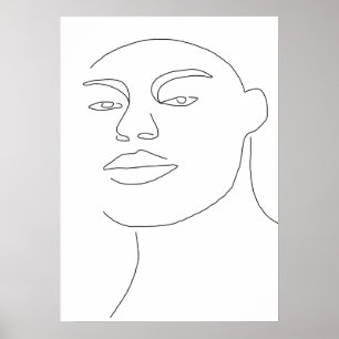 Poster Face Masculina