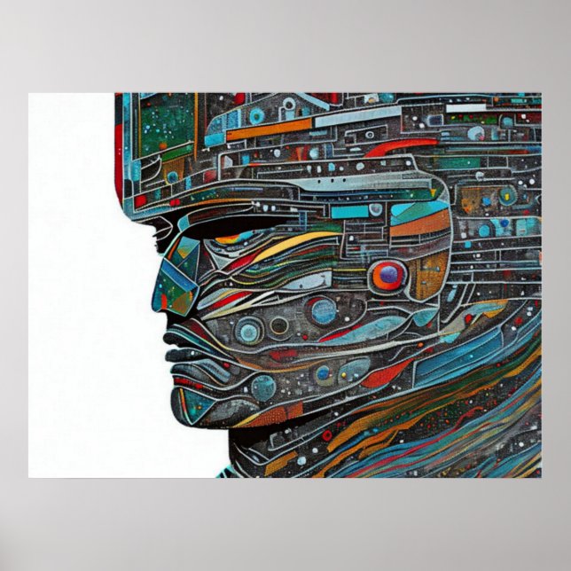 Poster Face Pedra (Frente)