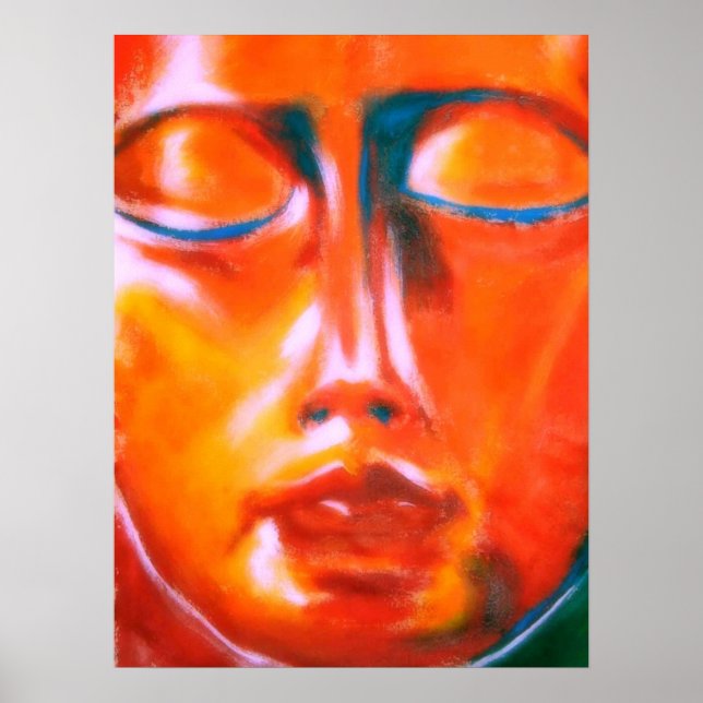 Pôster Face vermelha (Frente)