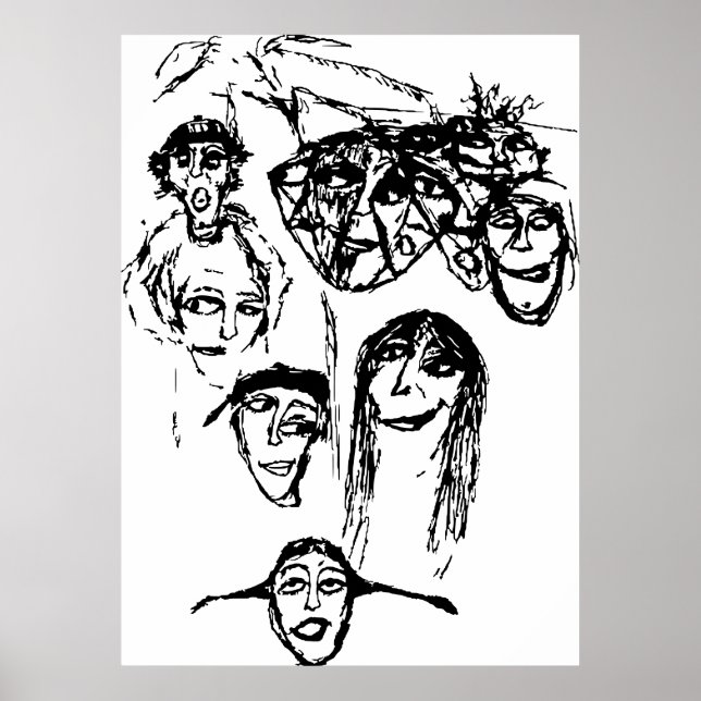 POSTER FACES (Frente)