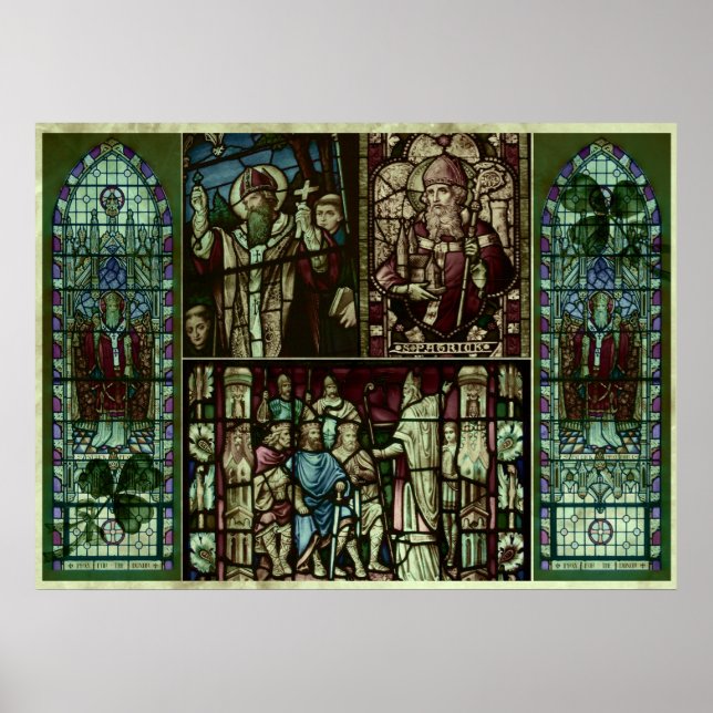 Pôster Faces de São Patrick (Frente)