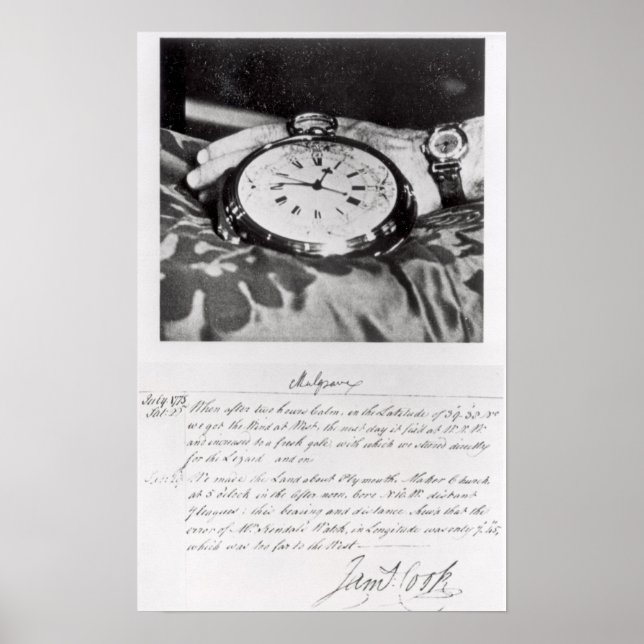 Pôster Facsimile of Pocket Chronómetro (Frente)