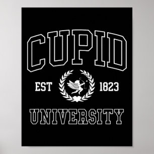 Poster Faculdade Cupid University College Dia dos Namorad