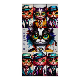 Pôster Faculdade de Detetive de Tabbykin