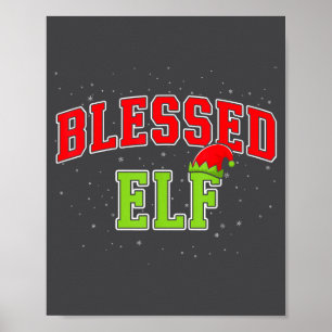 Poster Fada Abençoada Natal Família Correspondente Grupo