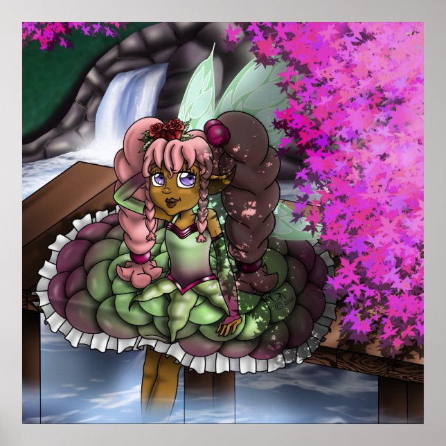 Poster Fada Americana Doce (Frente)