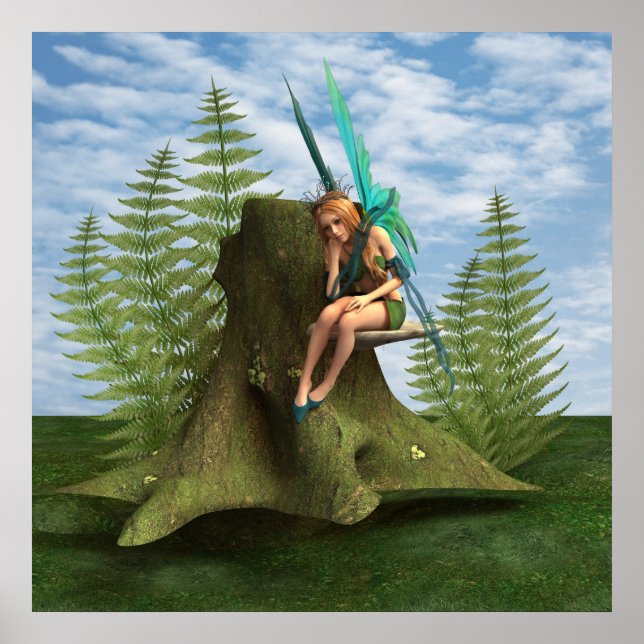 Poster Fada Cuidadosa (Frente)