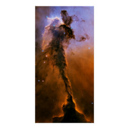 Pôster Fada da Nebulosa da Águia NASA Abstrato