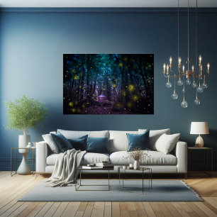 Poster Fada De Fada De Bombeiro De Florestas Encantadas C