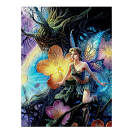 Pôster Fada de Flor