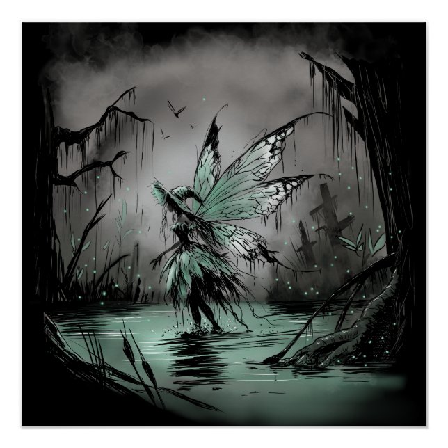 Pôster Fada de pântano (Frente)