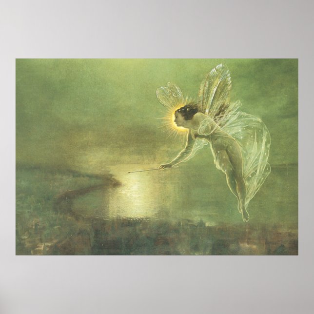 Poster Fada De Riqueza Voadora (Frente)