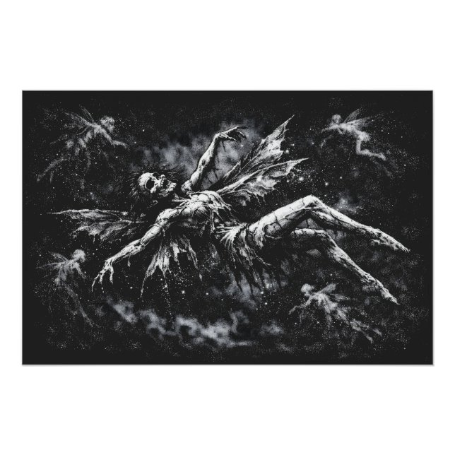 Pôster Fada Morta por BurnsInHell (Frente)