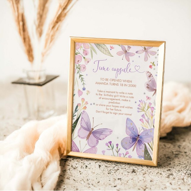 Poster Fada Primeira Cápsula Horária de Aniversário do pr (Criador carregado)