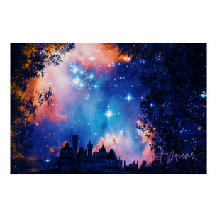 Pôster Fadas Conversas "Doces Sonhos"