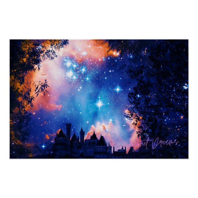 Pôster Fadas Conversas "Doces Sonhos" (Frente)