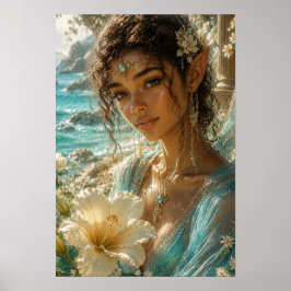 Poster Fadas do Desabrochar Tropical: Encantadora da Bris