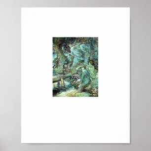 Poster Fadas Estética de Moda Fairycore Goblincore Casa