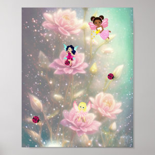 Poster Fadas, joias