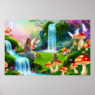 Poster Fadas Lindas