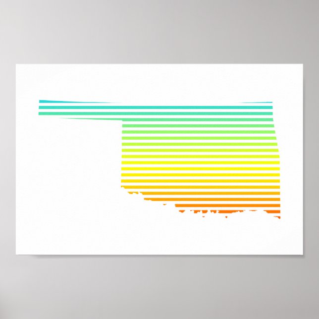 Pôster Fade de frio de Oklahoma (Frente)
