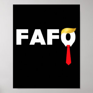 Poster Fafo F Por Aí Descubra O Culpado De Trump Af Engra